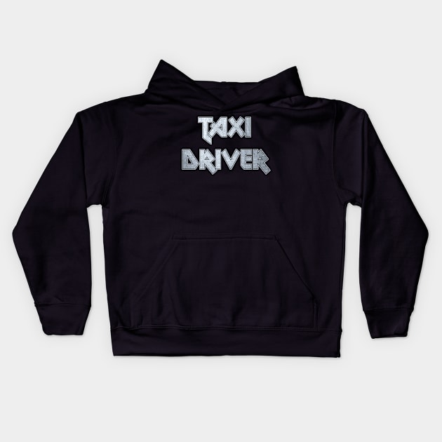 Taxi driver Kids Hoodie by KubikoBakhar